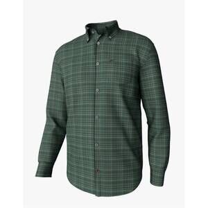 NEW SOUTHERN POINT CO. men's hadley luxe long sleeve button down shirt in horton